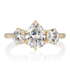 1.31ct Pear cut diamond Ring