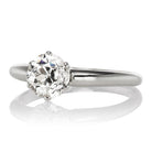 1.33 ct Old European Cut Diamond Solitaire Engagement Ring