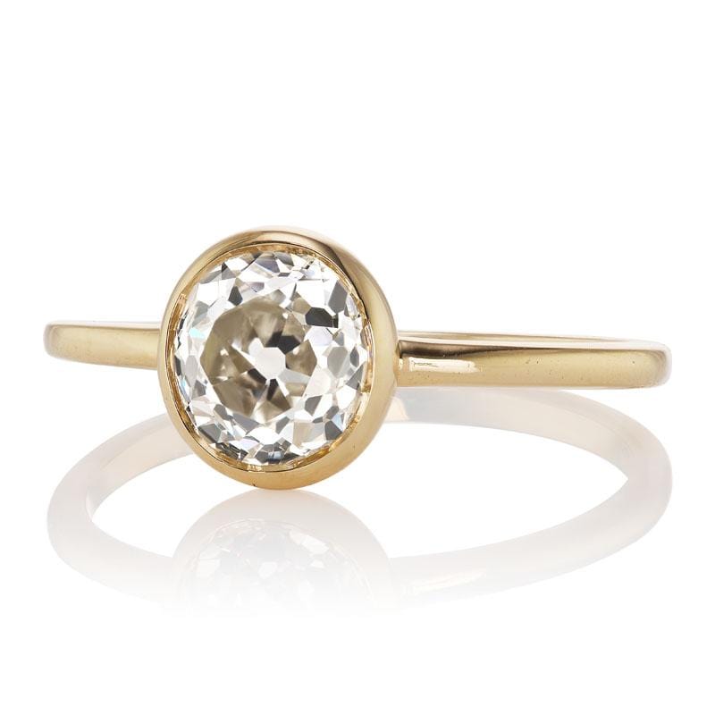 1.35 old mine cut diamond