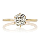 1.35ct old mine cut diamond Ring