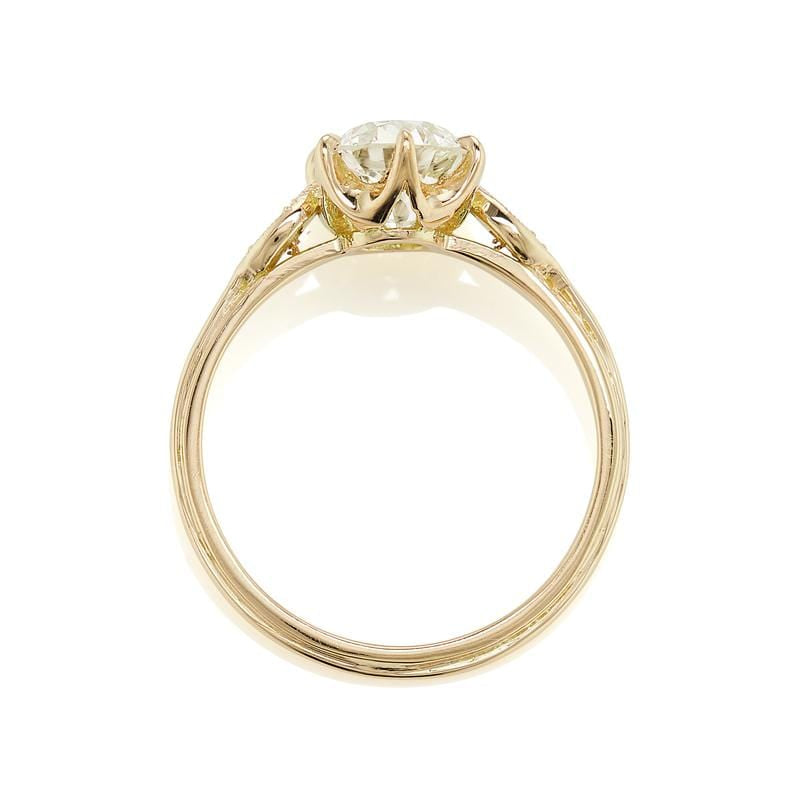 1.35ct Transitional cut diamond Ring