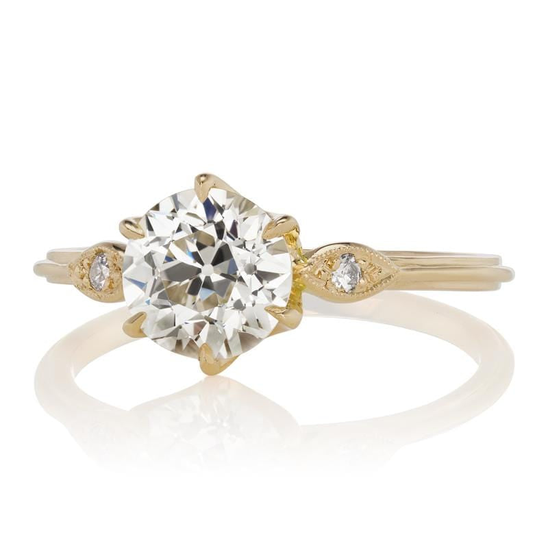 1.35ct Transitional cut diamond Ring