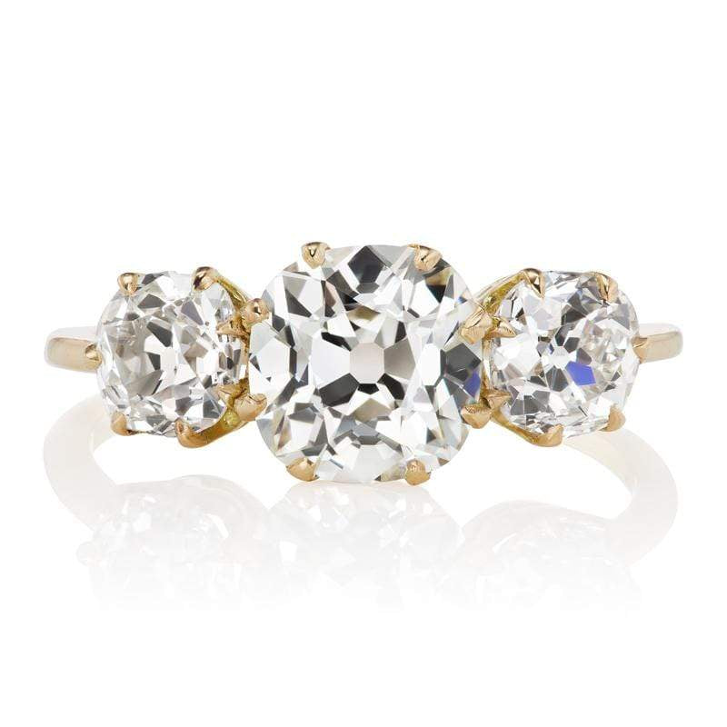 1.36ct old mine cut diamond Ring