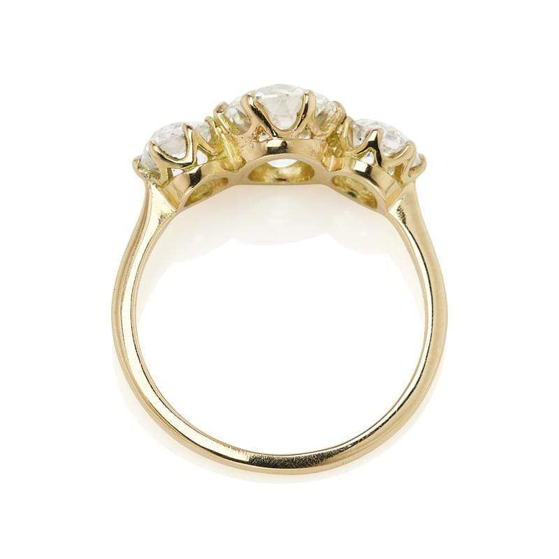 1.36ct old mine cut diamond Ring