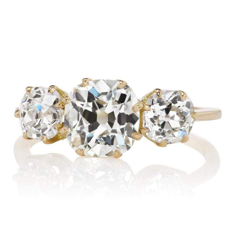 1.36ct old mine cut diamond Ring