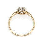 1.36 ct Transitional Cut Diamond Solitaire Engagement Ring