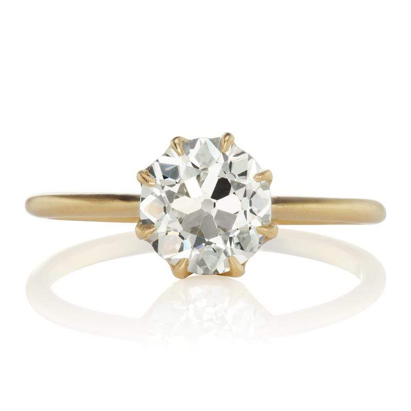 1.37ct old European cut diamond