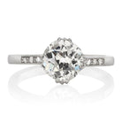 1.37ct old European cut diamond Ring