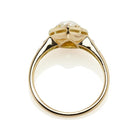 1.37-Carat Old Mine Cut Diamond Collet-Set in 18 Karat Yellow Gold