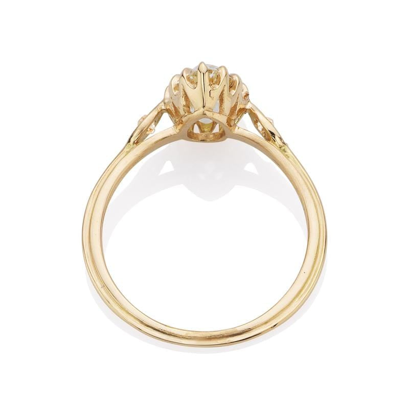 1.37ct Pear cut diamond Ring