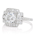 1.37ct transitional cut diamond