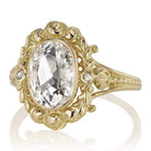 1.38ct Oval cut diamond Ring