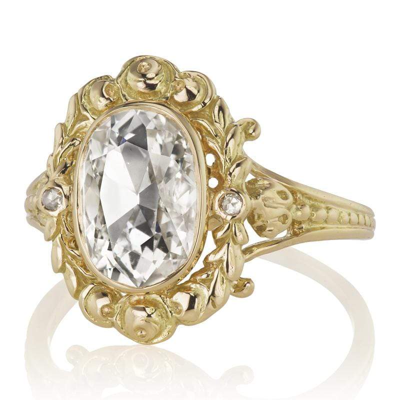 1.38ct Oval cut diamond Ring