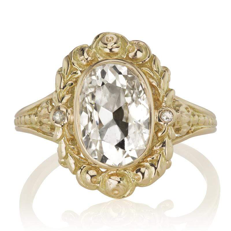 1.38ct Oval cut diamond Ring