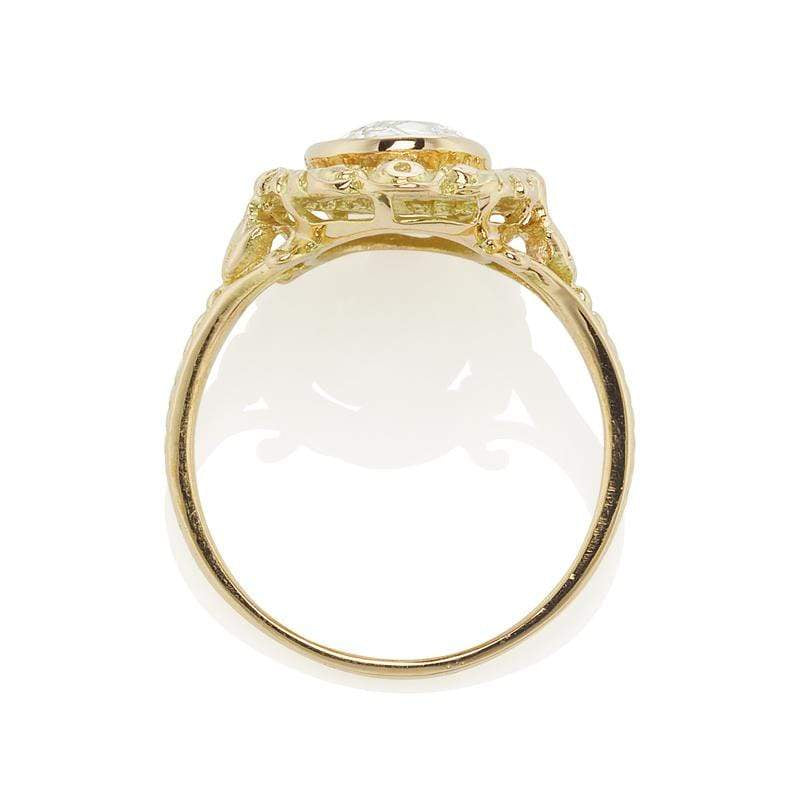 1.38ct Oval cut diamond Ring