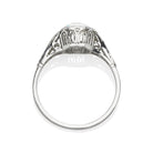 1.39ct Asscher cut diamond Ring