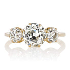 1.39ct old mine cut diamond Rings