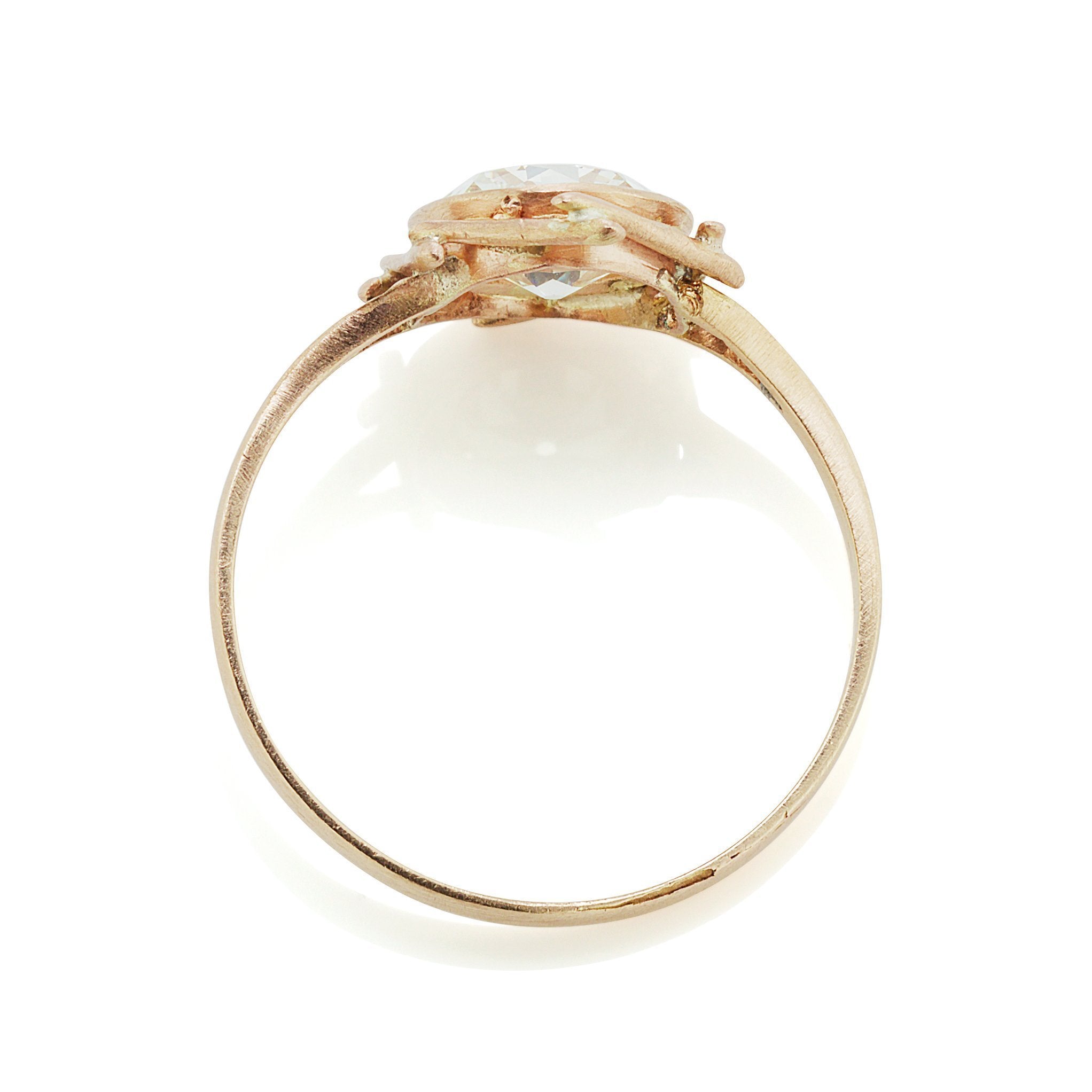 1.42ct old mine cut diamond