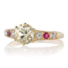 1.42ct old mine cut diamond Ring