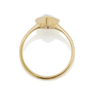 1.43ct pear rose cut diamond