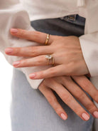 1.43ct pear rose cut diamond