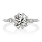 1.44ct old mine cut diamond Ring