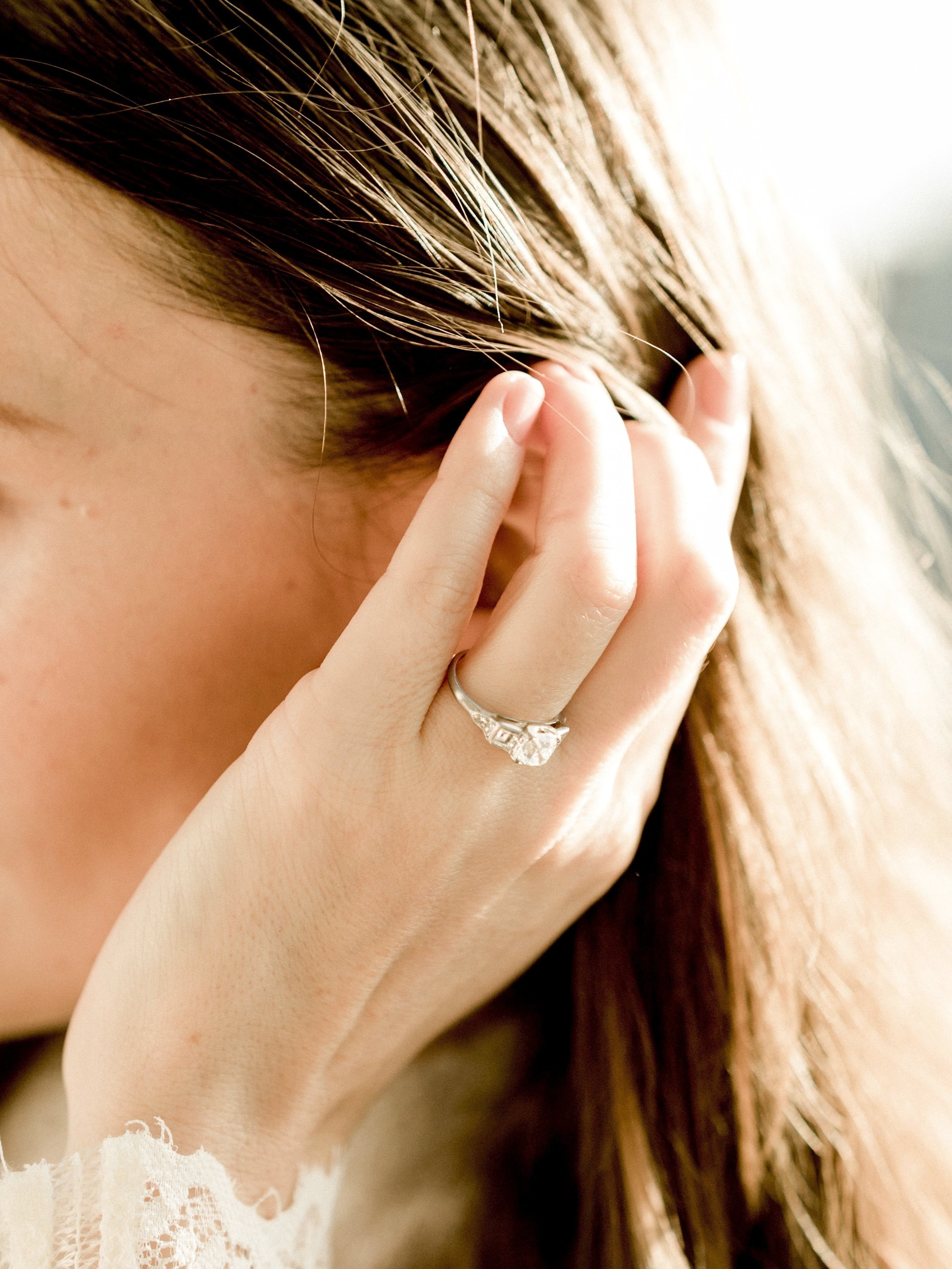 1.45ct Asscher cut diamond