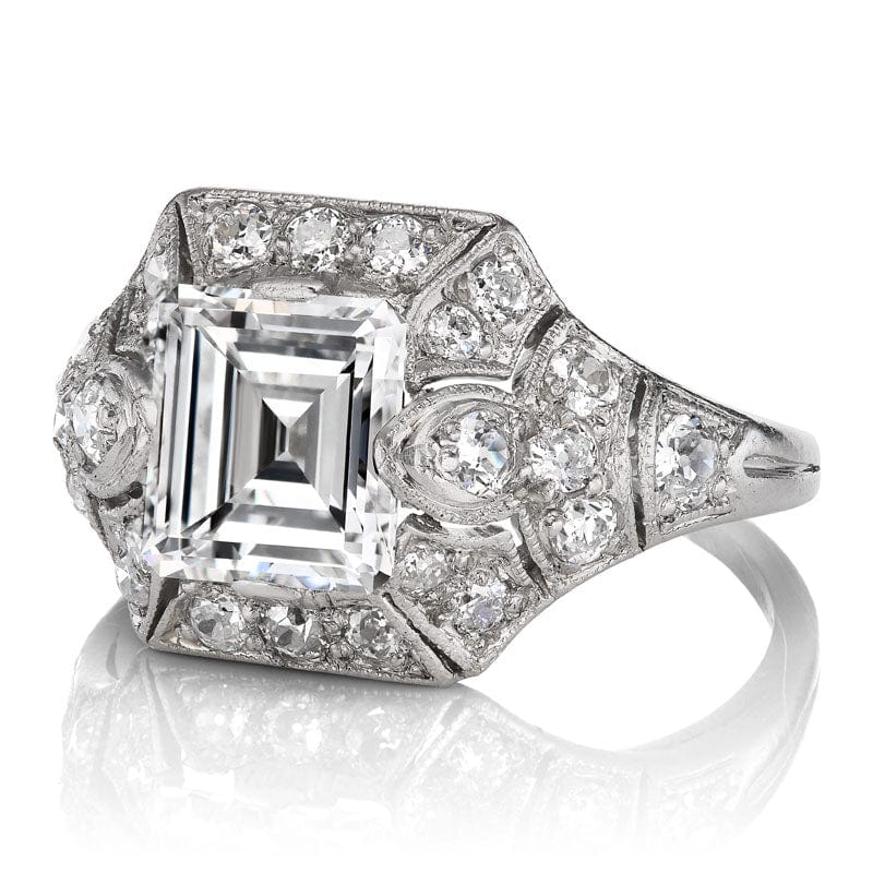 Emerald Cut Vintage Tiffany & Co Art Deco Ring