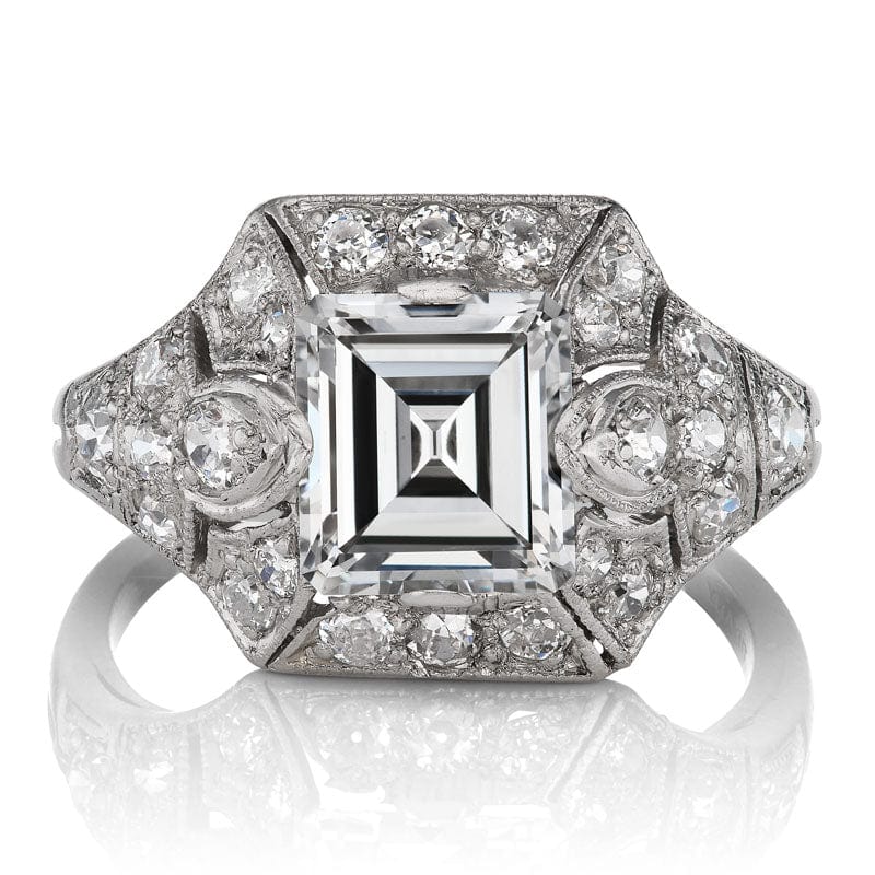 Emerald Cut Vintage Tiffany & Co Art Deco Ring