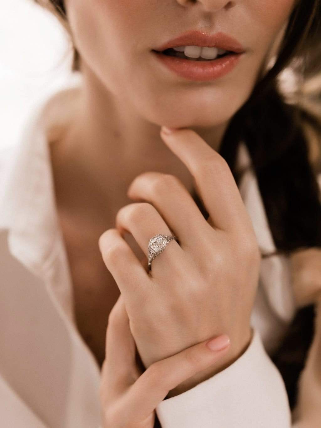 1.46ct old European cut diamond