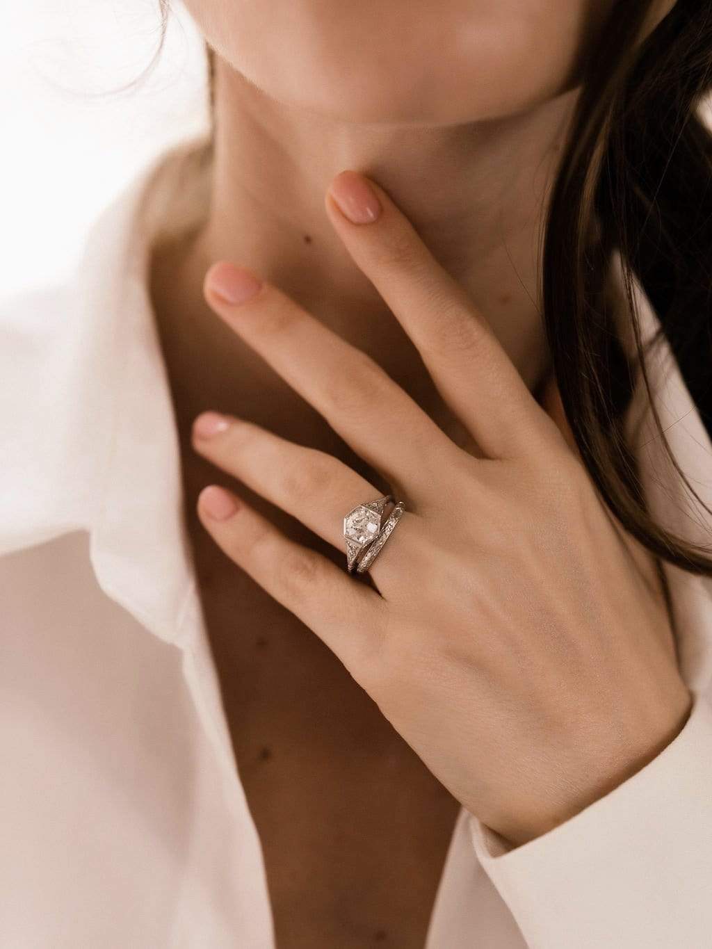 1.46ct old European cut diamond