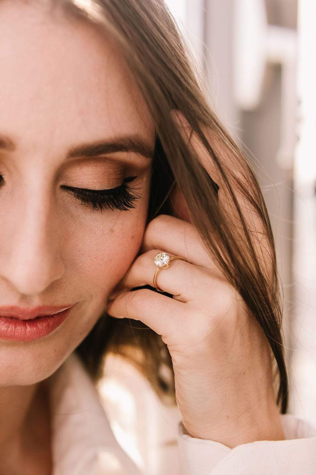 1.46ct old mine cut diamond