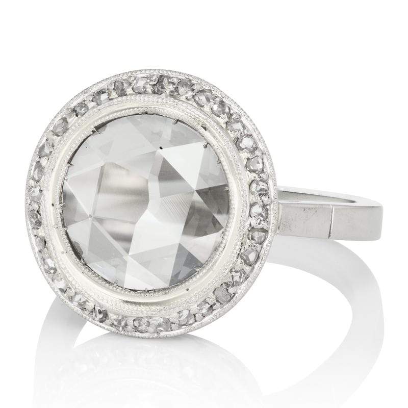 1.46ct rose cut diamond