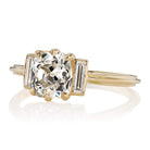 1.47ct old mine cut diamond Ring