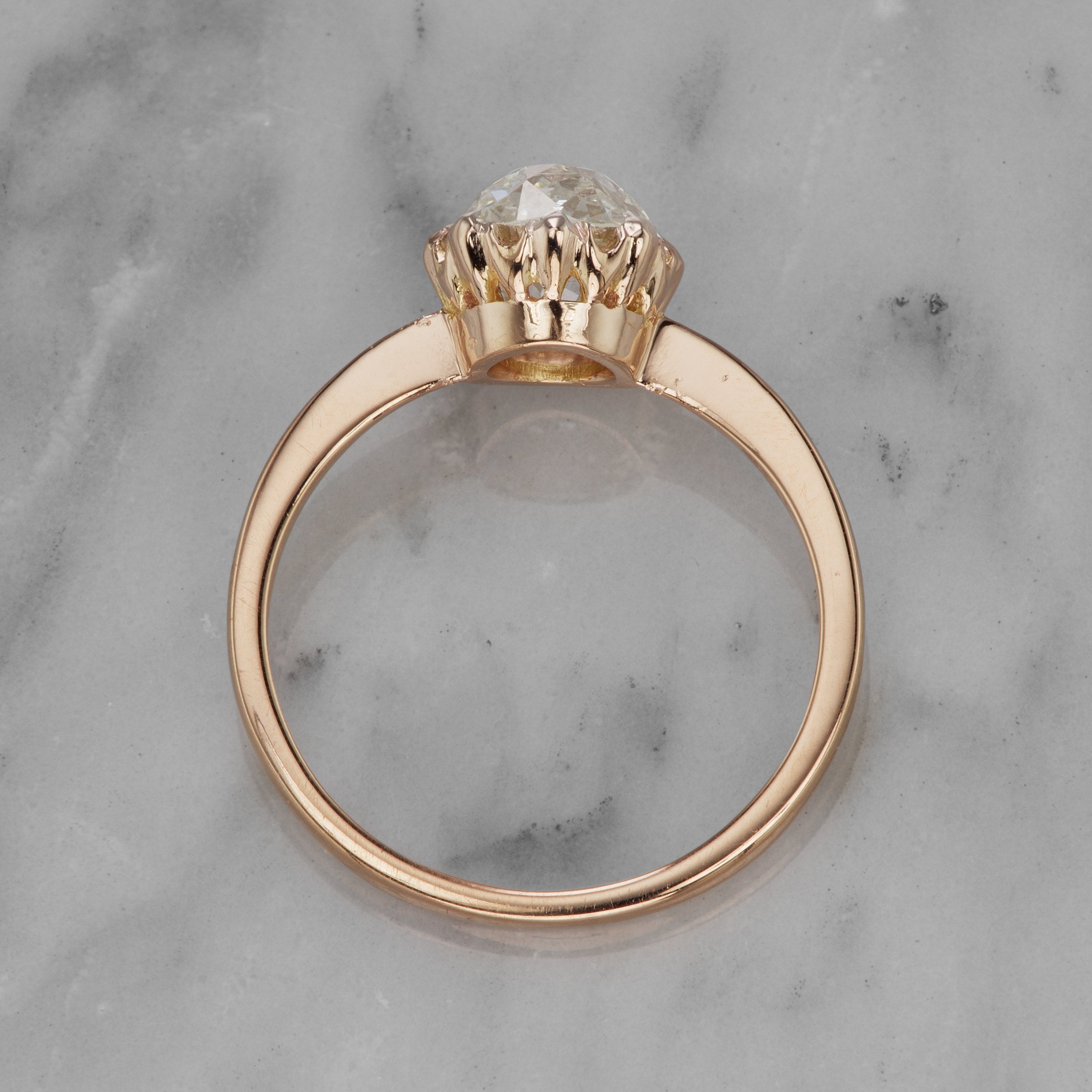 1.50ct old mine cut diamond