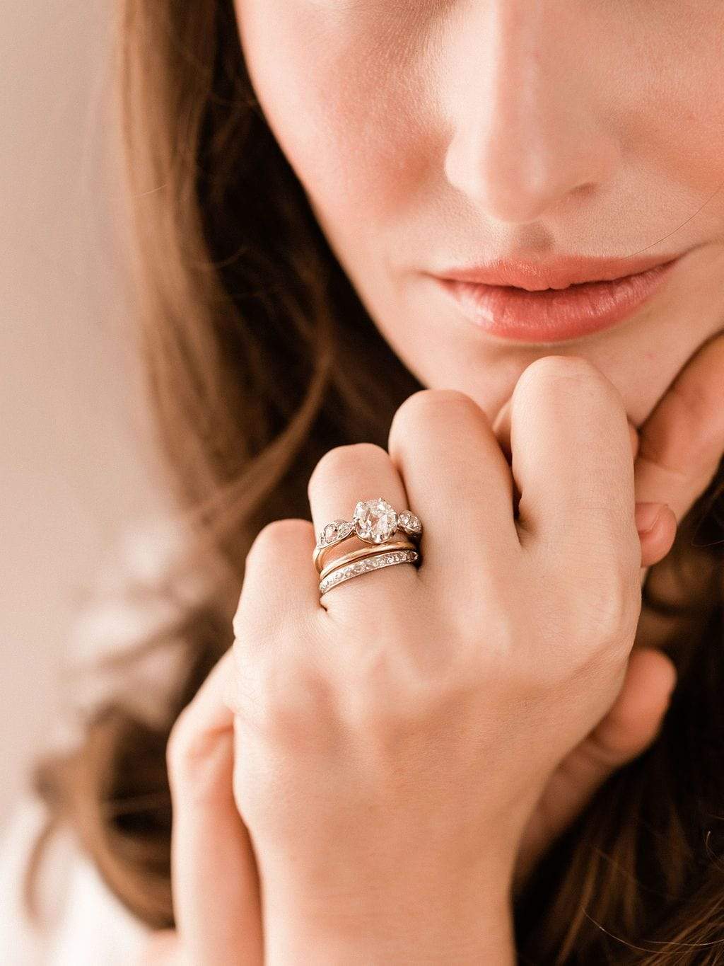 1.50ct old mine cut diamond