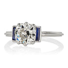 1.50ct old mine cut diamond Ring