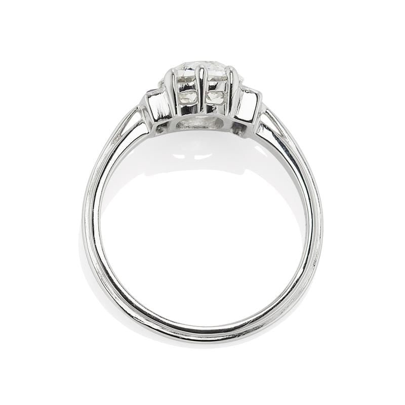 1.50ct old mine cut diamond Ring