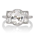 1.51 ct Antique Cushion Cut Diamond Ring Circa 1910