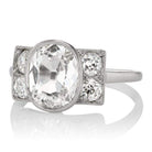 1.51 ct Antique Cushion Cut Diamond Ring Circa 1910