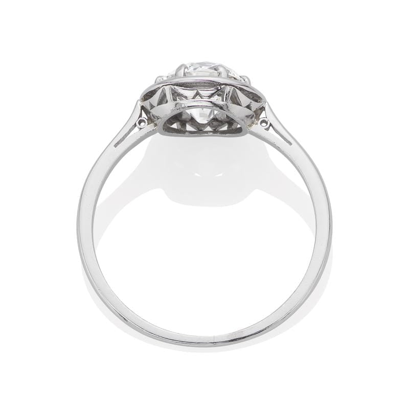 1.51ct old European cut diamond Ring