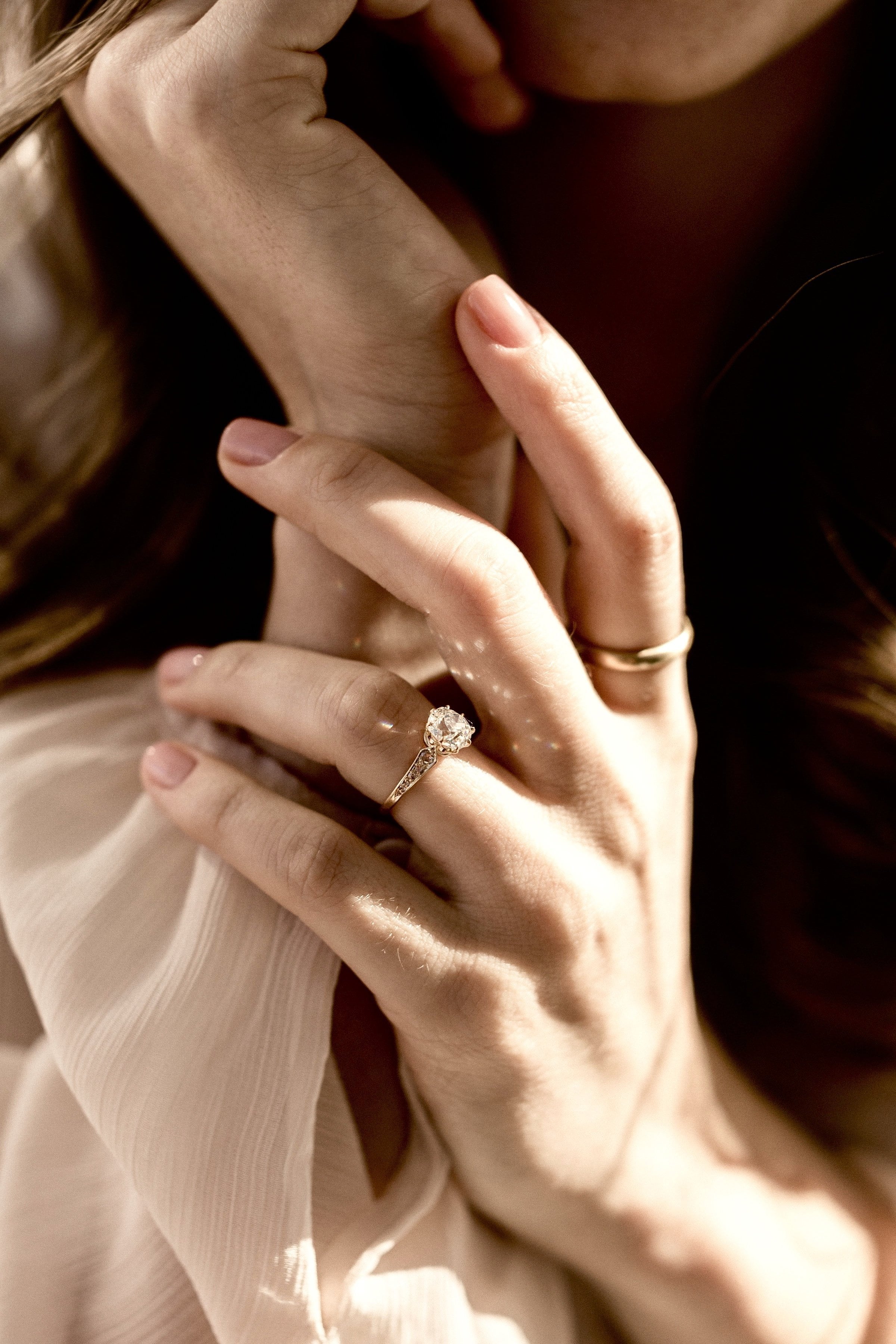 1.51ct old mine cut diamond