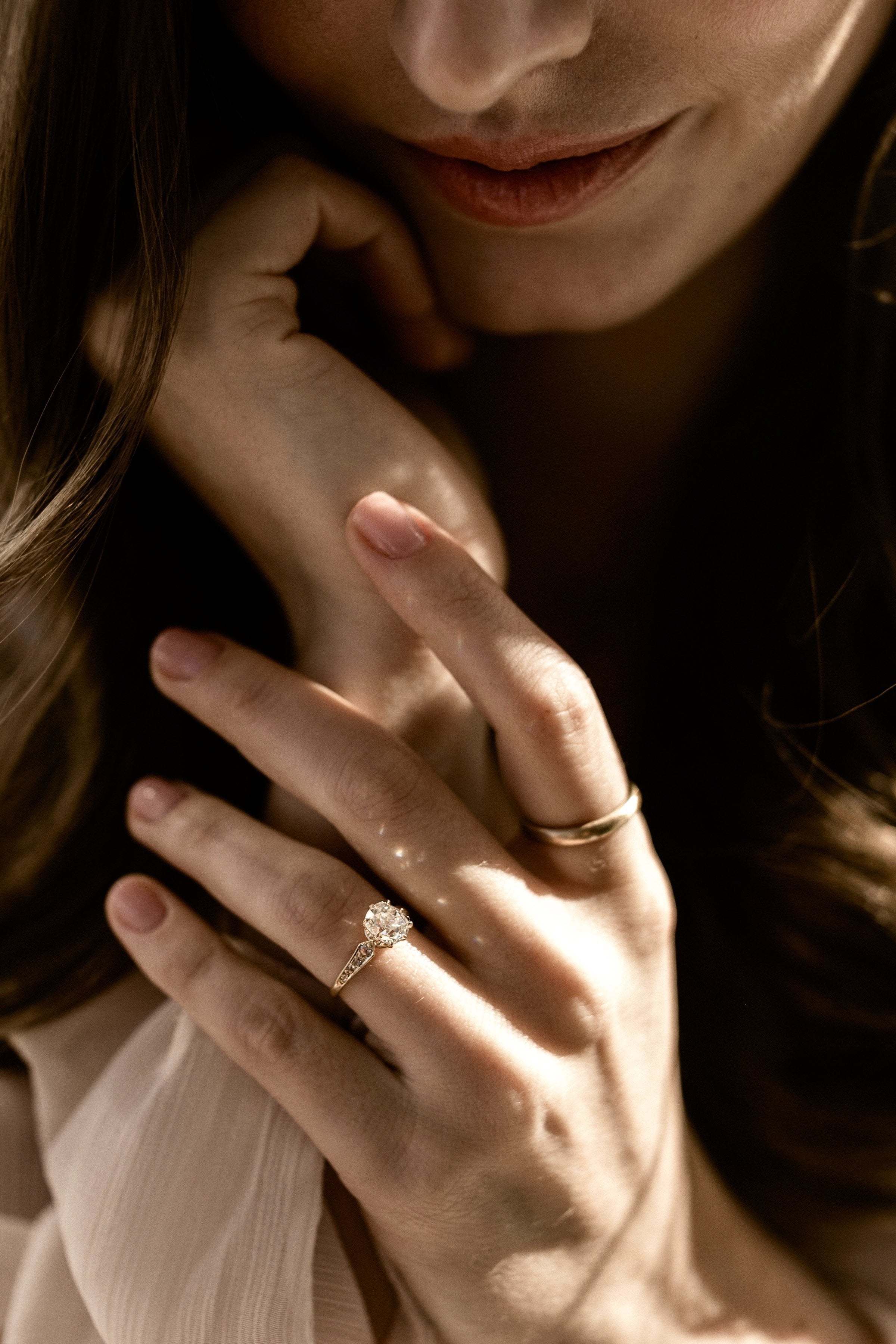 1.51ct old mine cut diamond