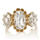 1.51ct Oval Rose cut diamond Ring