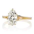 1.51ct Pear cut diamond Ring