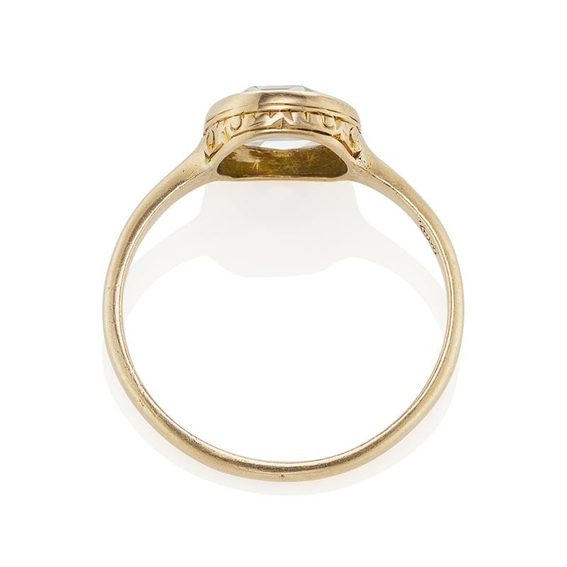 1.51ct Rose cut diamond Ring