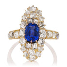 Edwardian Era Burmese Sapphire Ring