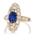 Edwardian Era Burmese Sapphire Ring