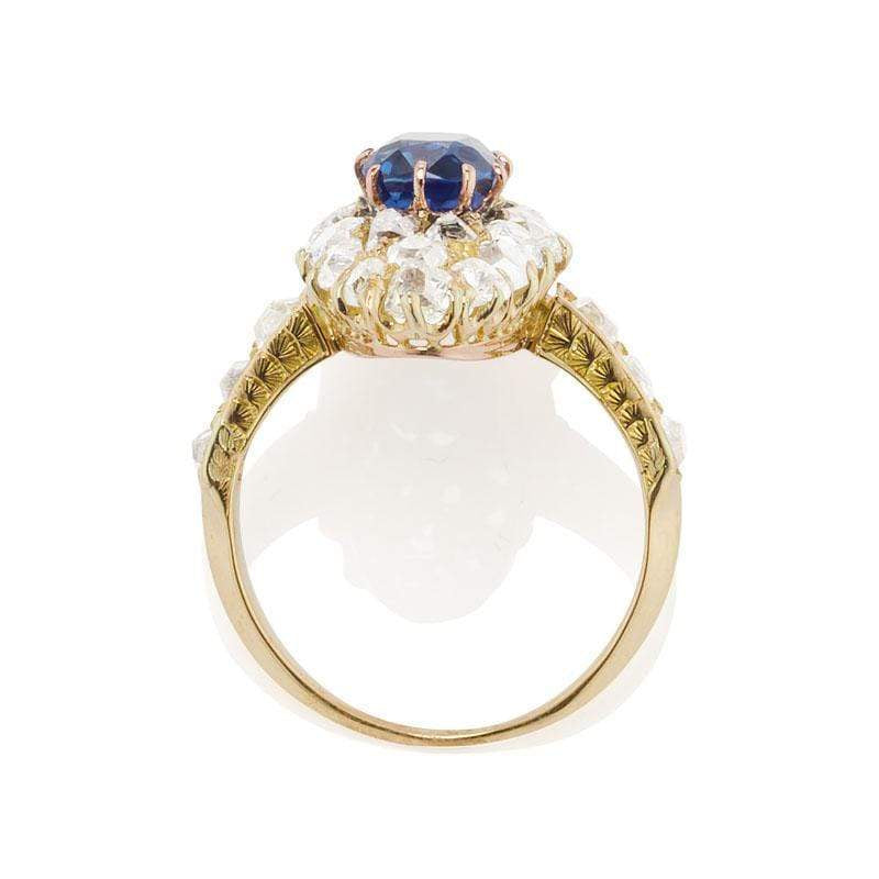 Edwardian Era Burmese Sapphire Ring