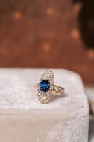 1.52ct No-Heat Burma Sapphire Ring